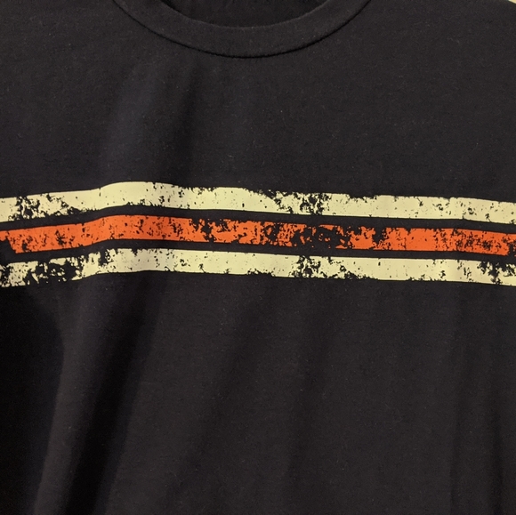 Freshman 1996 Navy striped crop top - Picture 5 of 5